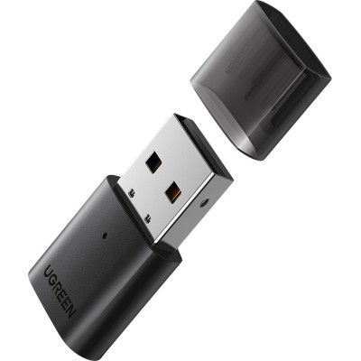 Адаптер Ugreen CM390 (80889) USB беспроводной Bluetooth 5.0 Adapter. черный