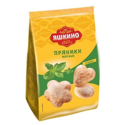 Пряники Яшкино Мятные, 350г ЯП902