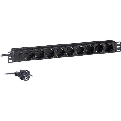 Блок розеток ExeGate ServerPro PDU-19H903 Al-9S-EU2CU (EX280849RUS)