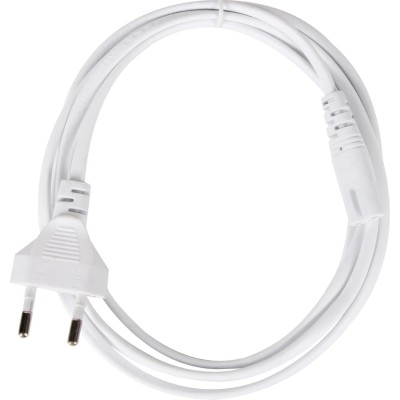 Кабель для аудио-видео IEC-320-C7, 2-pin 1,8m , белый, iOpen&amp;lt;ACE023-W-1.8M