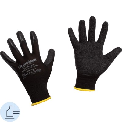 Перчатки защит. от порезов Lakeland SpiderGrip 7-2506 с латекс.покр. р.XL