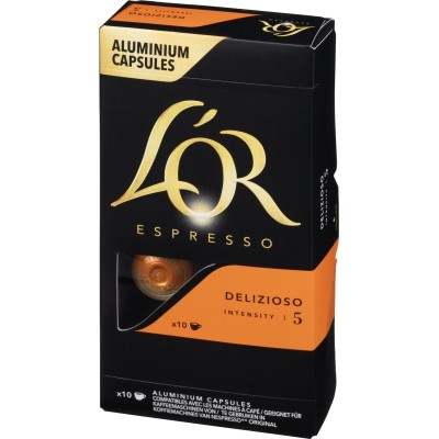 Кофе в капсулах L&amp;#039;OR Espresso Delizioso, 10шт/уп