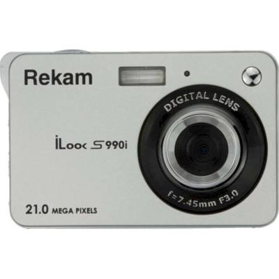 Фотоаппарат Rekam iLook S990i silver metallic