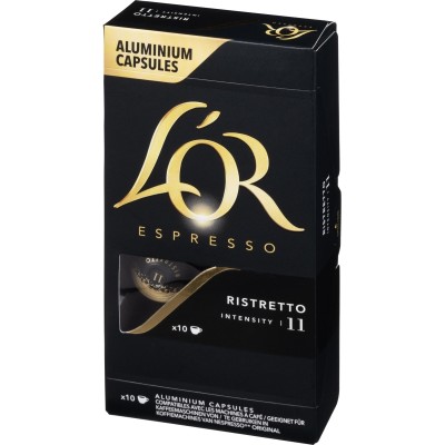 Кофе в капсулах L&amp;#039;OR Espresso Ristretto, 10шт/уп