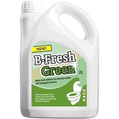 Жидкость LS_ туалетная B-Fresh Green для нижнего бачка, 2 л