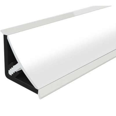 Плинтус SP_VOK пристеночный PLINTH_300 3м (402645) (900 Белый МП)