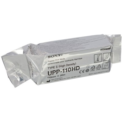 Бумага для УЗИ UPP-110HD SONY 110х20, 10 шт/уп